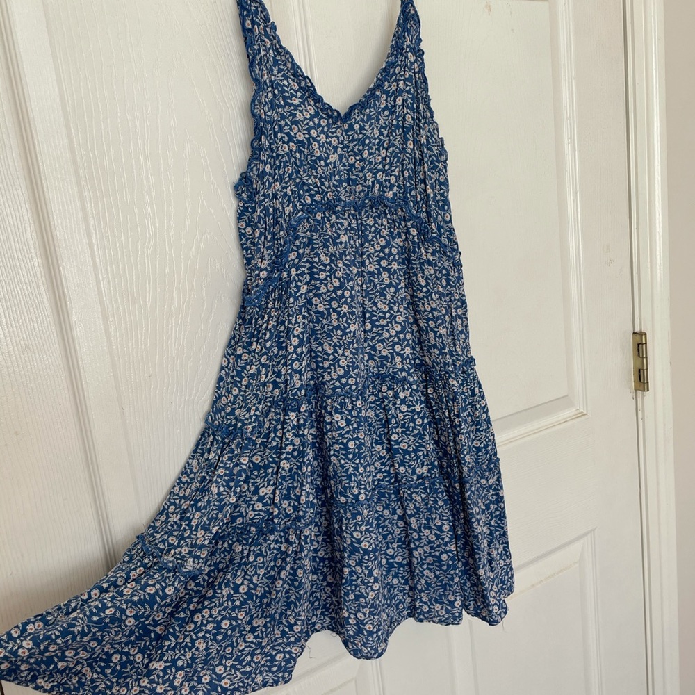 Shein Flowy Dress Daisies Floral - Picture 2 of 4